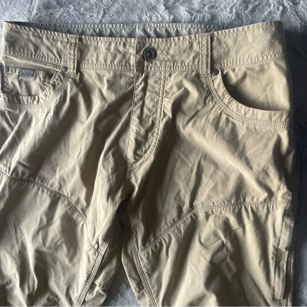 Kuhl Men's Tan Pants carpenter style outdoor gear size 36 x 30